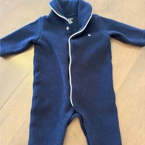 Ralph Lauren Navy Blue Kids Footie